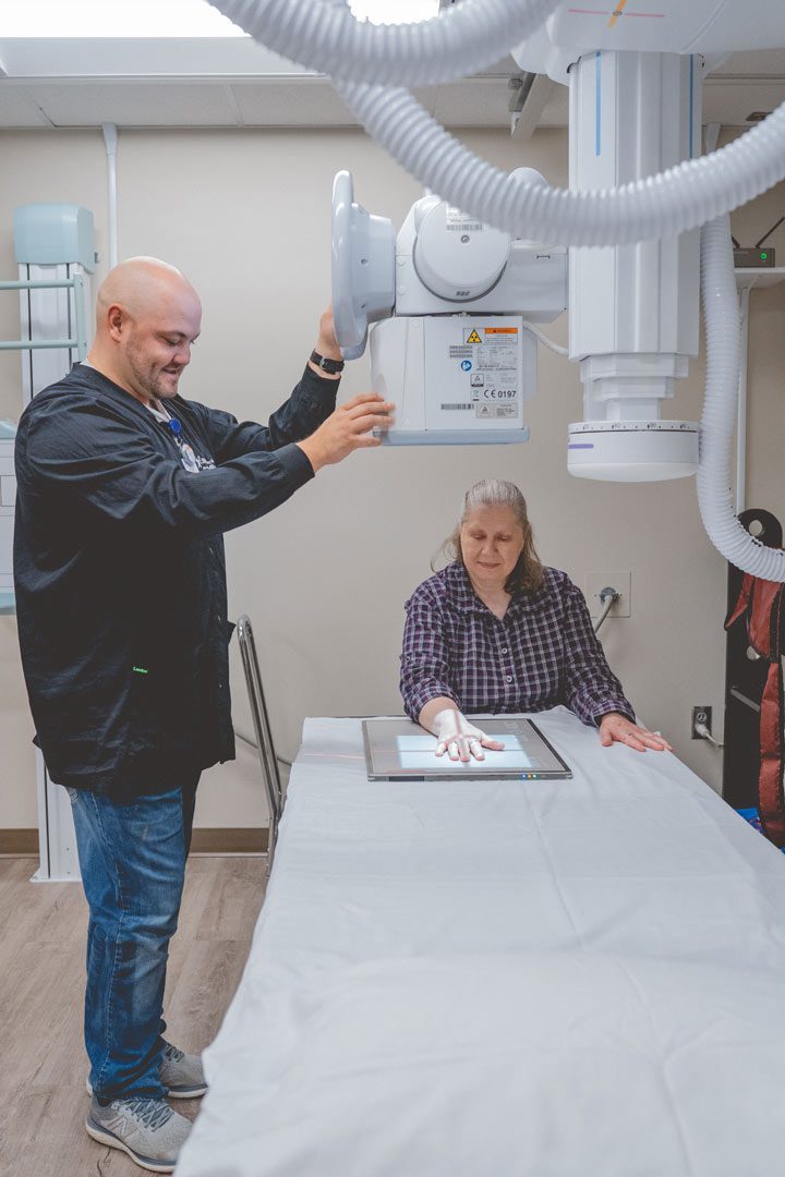 Siouxland Community Health Center offers state-of-the-art digital X-ray equipment