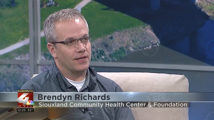 Brendyn Richards of Siouxland Community Health Center & Foundation