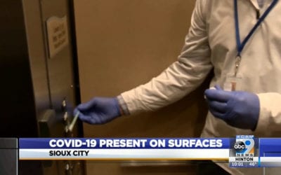COVID-19 found on surfaces around downtown Sioux City after swabbing