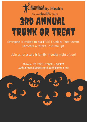 Trunk or Treat promotion