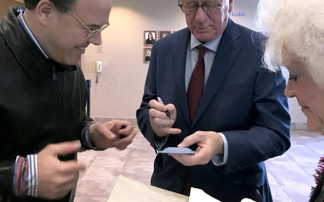 Republican challenger Bill Weld