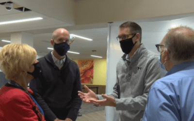 Iowa Congressman Randy Feenstra tours Community Health Center in Sioux City