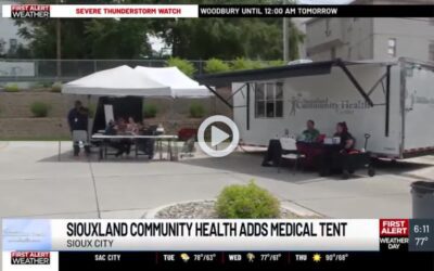 A Hub for Hope and Help: Siouxland Community Health Center adds new mobile medical tent
