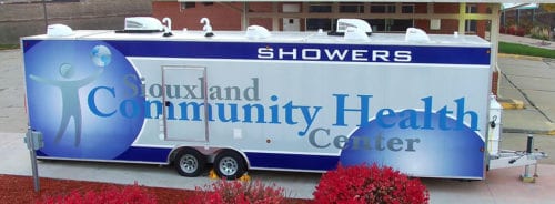 Mobile showers